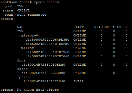 zpoolStatus
