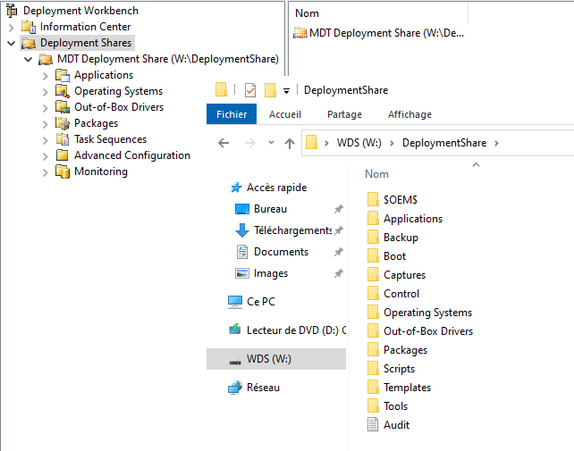 MDT avec Windows Server 2022 - Créer Deployment Share - Etape 8