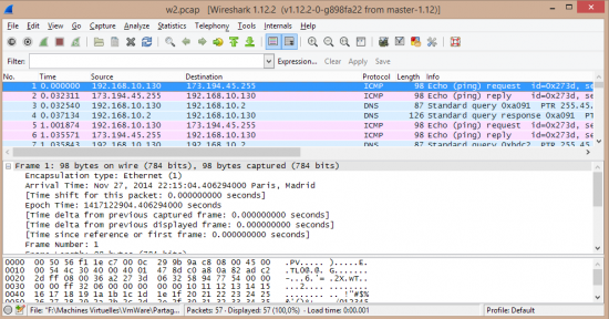 Contenu du fichier PCAP enregistré avec TCPdump tcpdump pcap fichier
