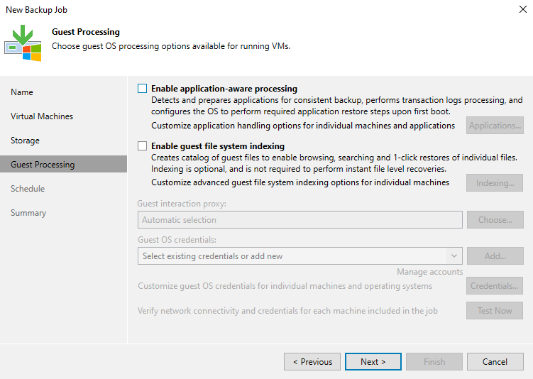 Veeam Backup et Replication 12 - Créer un job de sauvegarde - 5