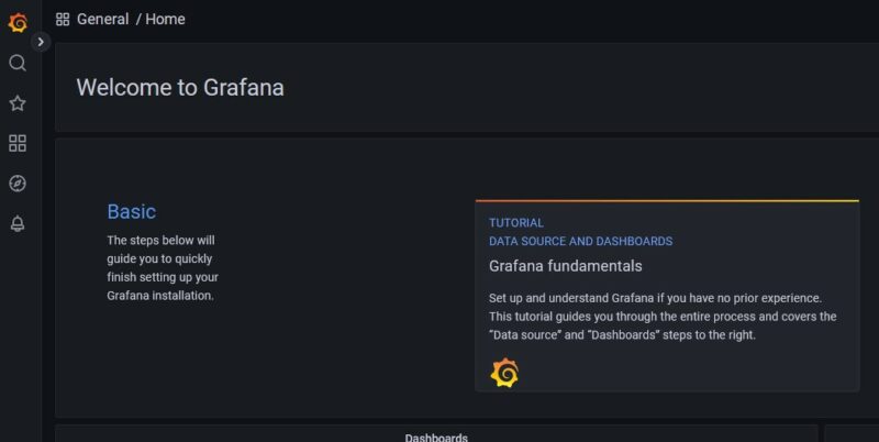 Installer un serveur Grafana