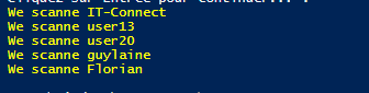 Active Directory - Script CABOO - Exemple 5