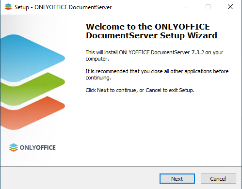 ONLYOFFICE Docs - Installation sous Windows Server 2022 - Etape 1