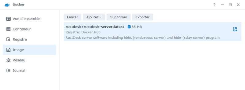 Synology RustDesk Docker