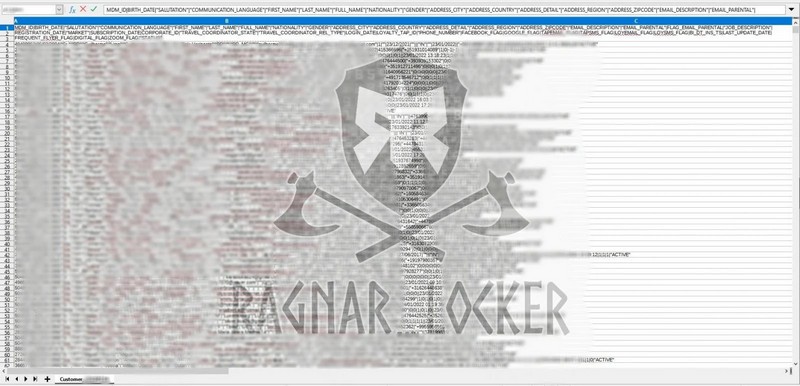 Ragnar Locker - TAP Air Portugal - Fichier exemple