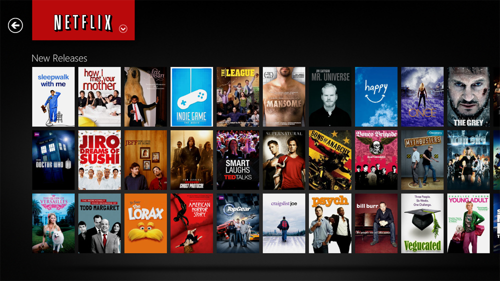Le catalogue US de Netflix, bien mieux fourni que celui de la version française