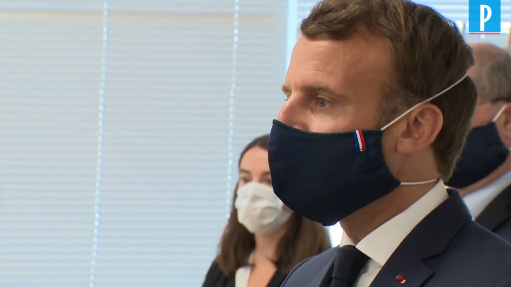 Emmanuel Macron Masque