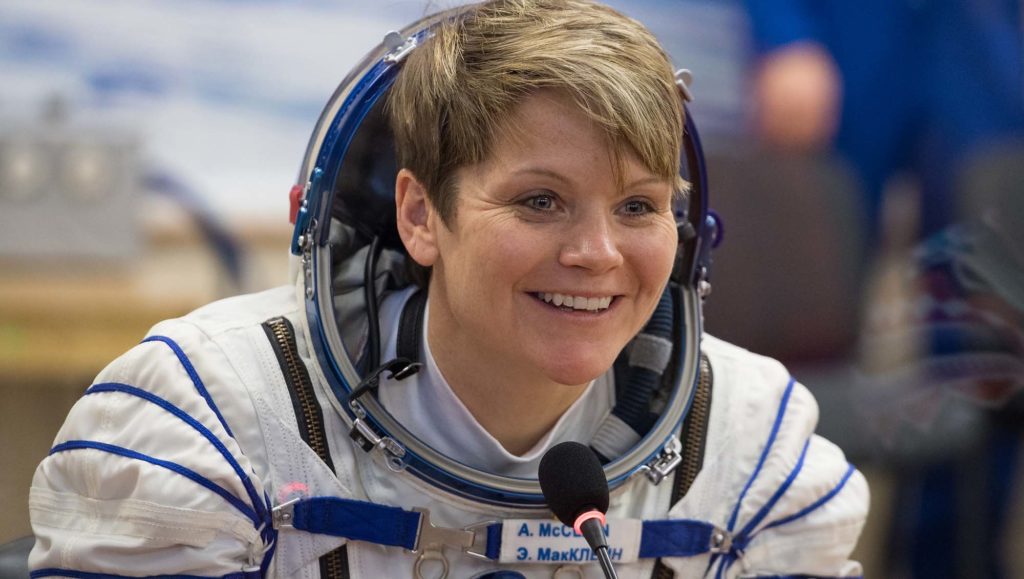 astronaute Anne McClain
