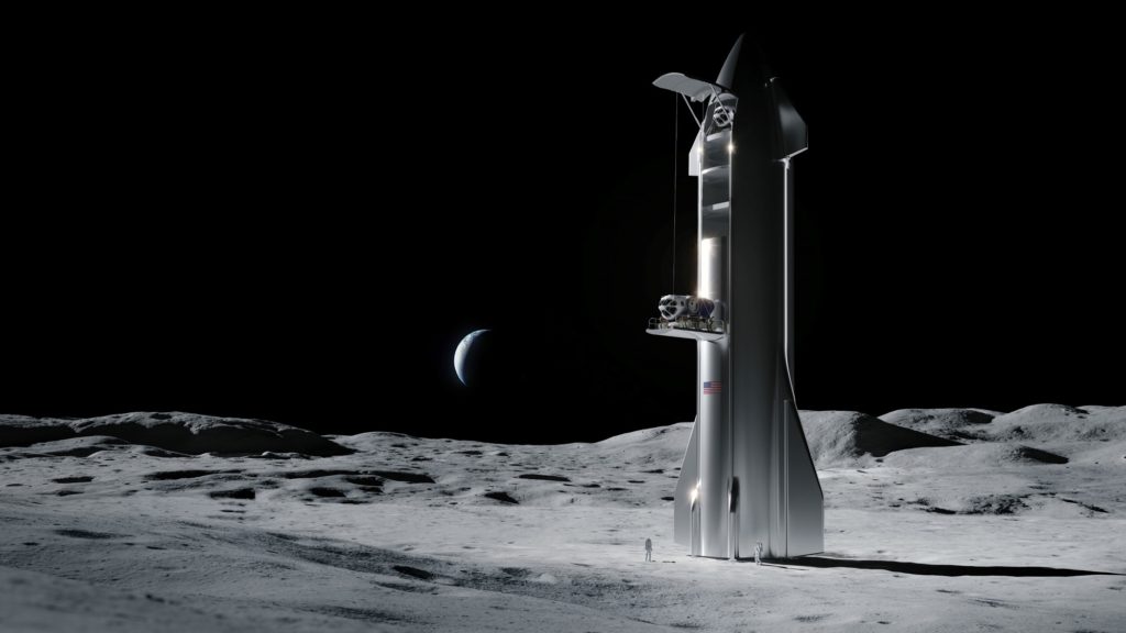 SpaceX Lune