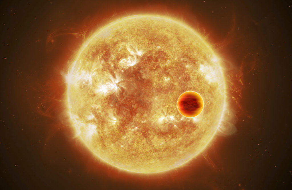 exoplanète soleil étoile