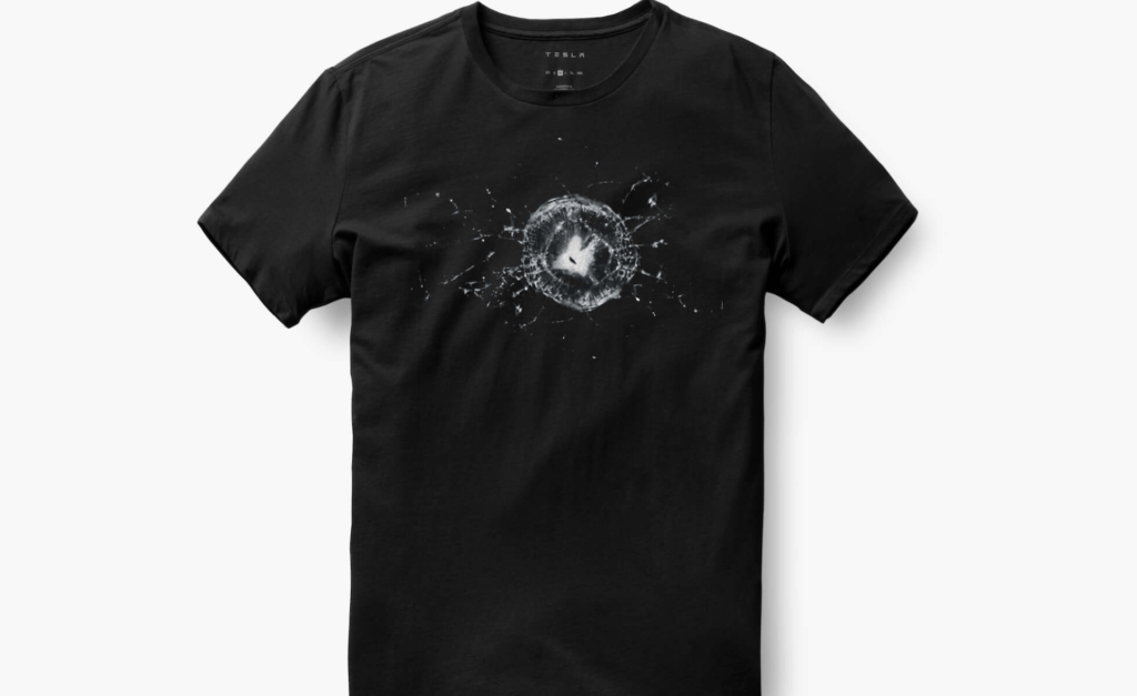 T-shirt Tesla Cybertruck Bulletproof