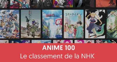 Anime 100 : le classement de la NHK