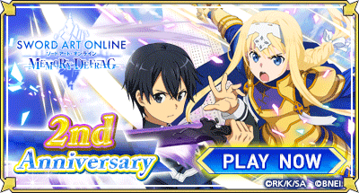 Experience the Sword Art Online series on mobile!