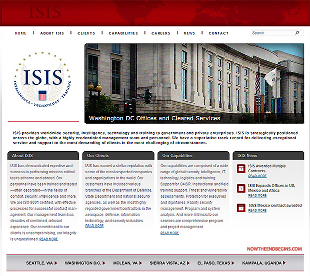 ISIS assure la sécurité dans le monde entier, de l'intelligence, de la technologie et de la formation du gouvernement et des entreprises privées dans le Moyen-Orient, et situé dans le Ronald Reagan Building à Washington, DC - Cliquez sur l'image pour visiter le site